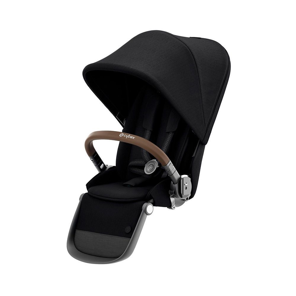 Прогулочный блок Cybex Gazelle S Seat Unit TPE Deep Black с дождевиком