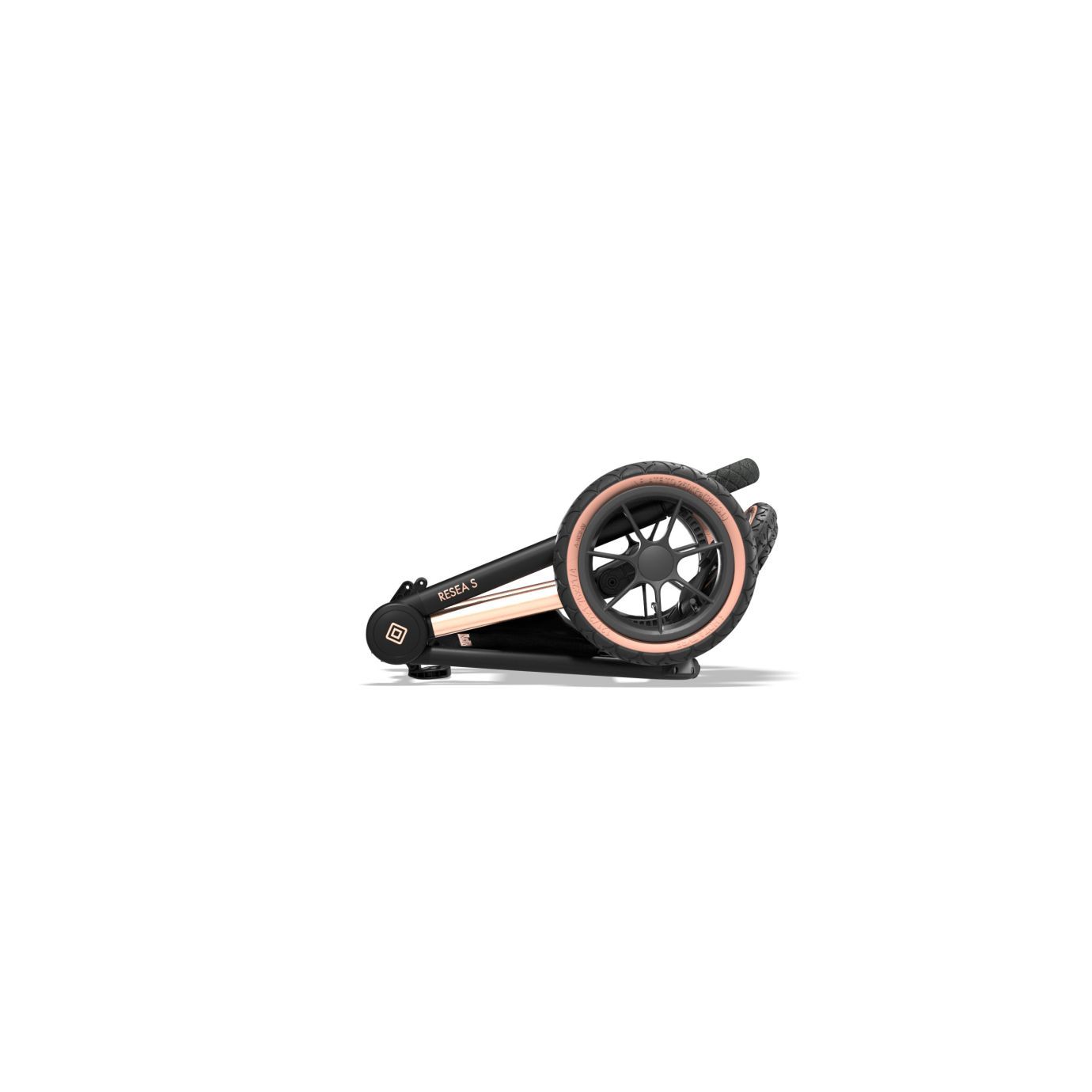 Коляска 2в1 Moon Resea S Rosegold
