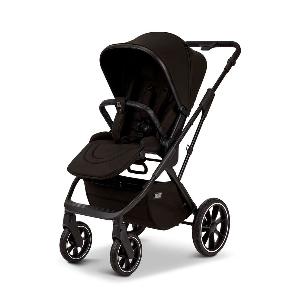 Коляска Moon Piu 2 в 1 Black 2024
