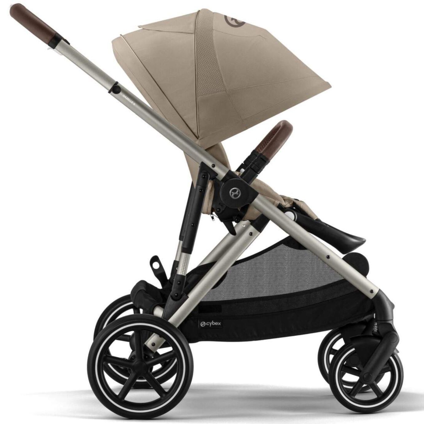 Прогулочная коляска для двойни Cybex Gazelle S BLK 2024