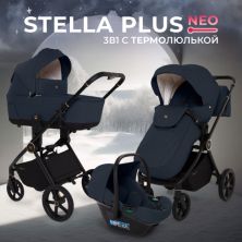 Коляска Sweet Baby Stella Plus Neo Dark Grey