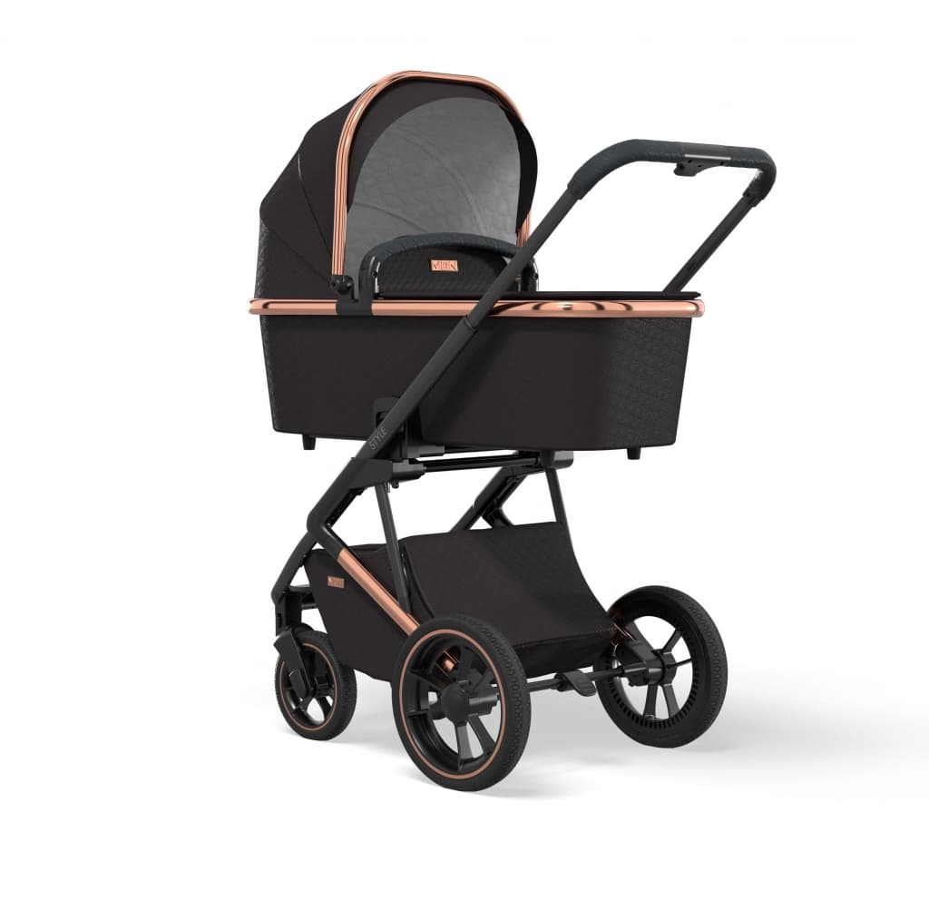 Коляска Moon Style Rosegold 2021