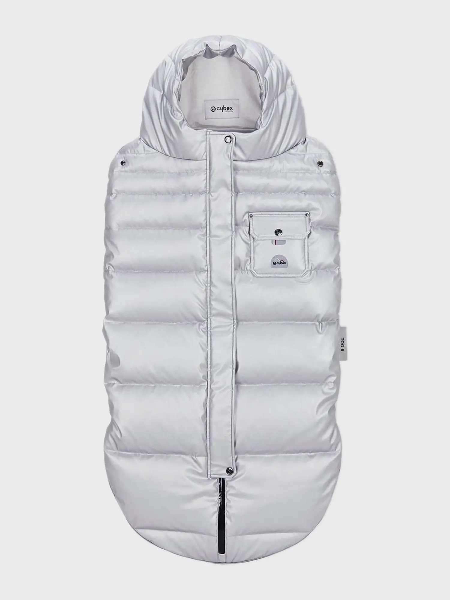 Накидка для ног для коляски PRIAM Winter Arctic Silver