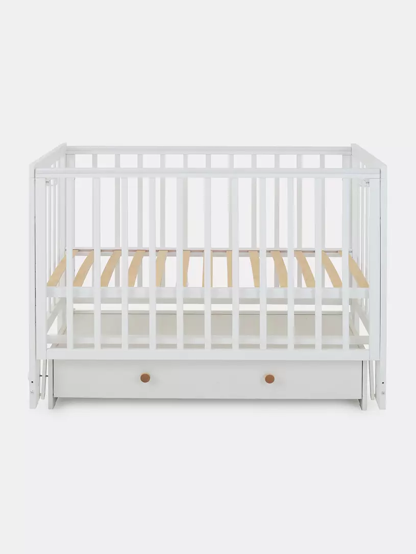Кроватка Rant Indy Box CLOUD WHITE