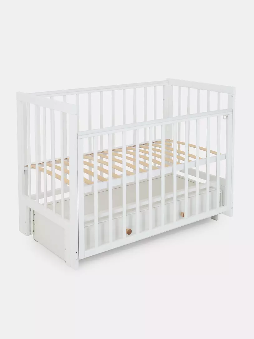 Кроватка Rant Indy Box CLOUD WHITE