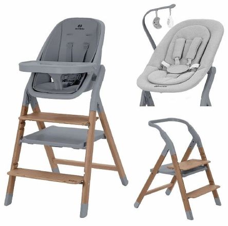 Стульчик для кормления Carrello Ergo, Night Grey (Темно-серый)