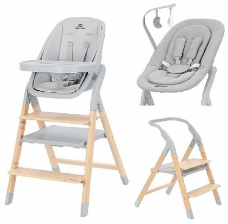 Стульчик для кормления Carrello Ergo, Nordic Grey (Светло-серый)