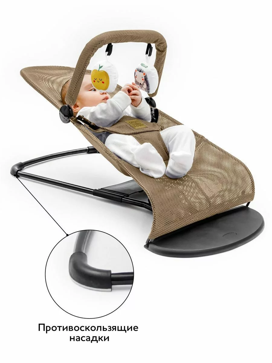 Детский шезлонг Baby time