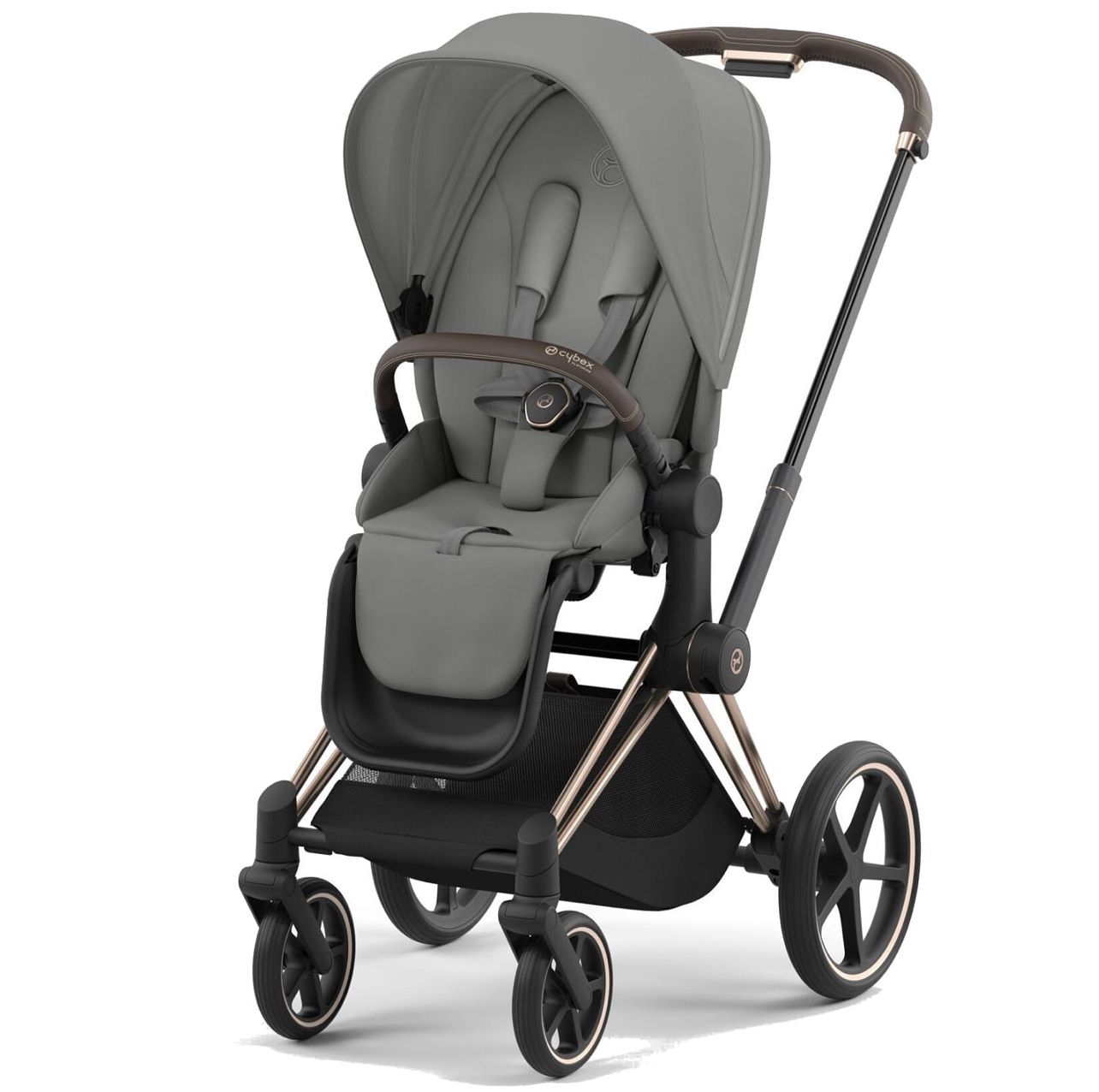 Cybex Priam IV коляска 2 в 1 Grey рама gold