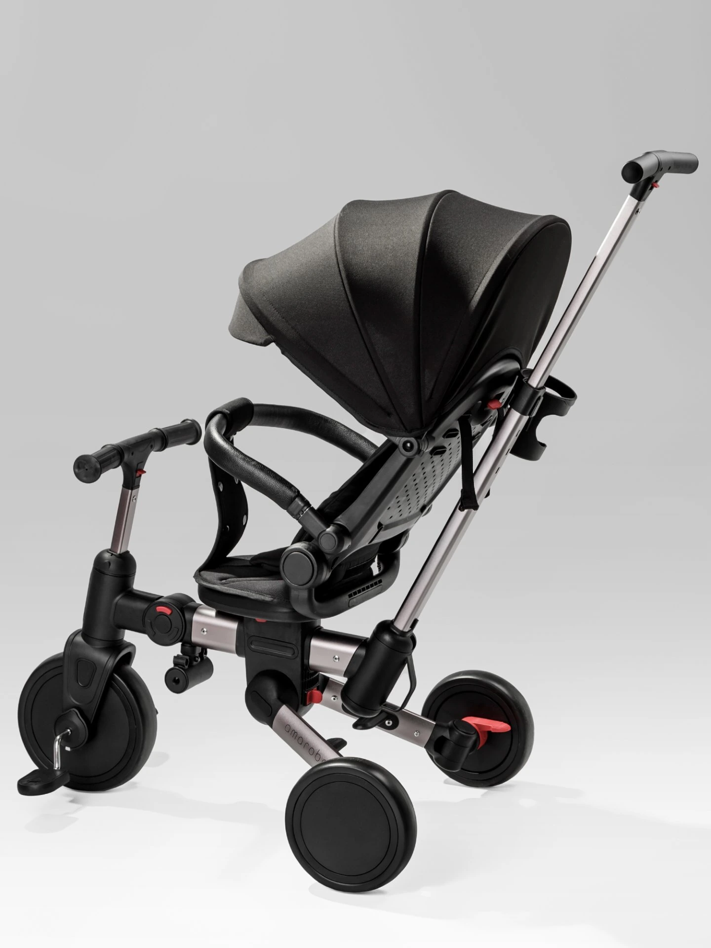 Велосипед многофункциональный Amarobaby, MultiRide черный