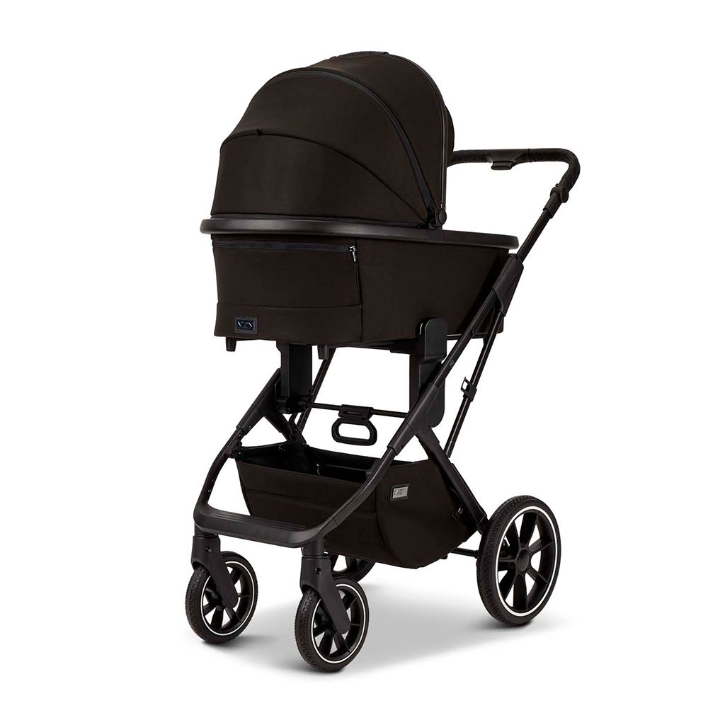 Коляска Moon Piu 2 в 1 Black 2024