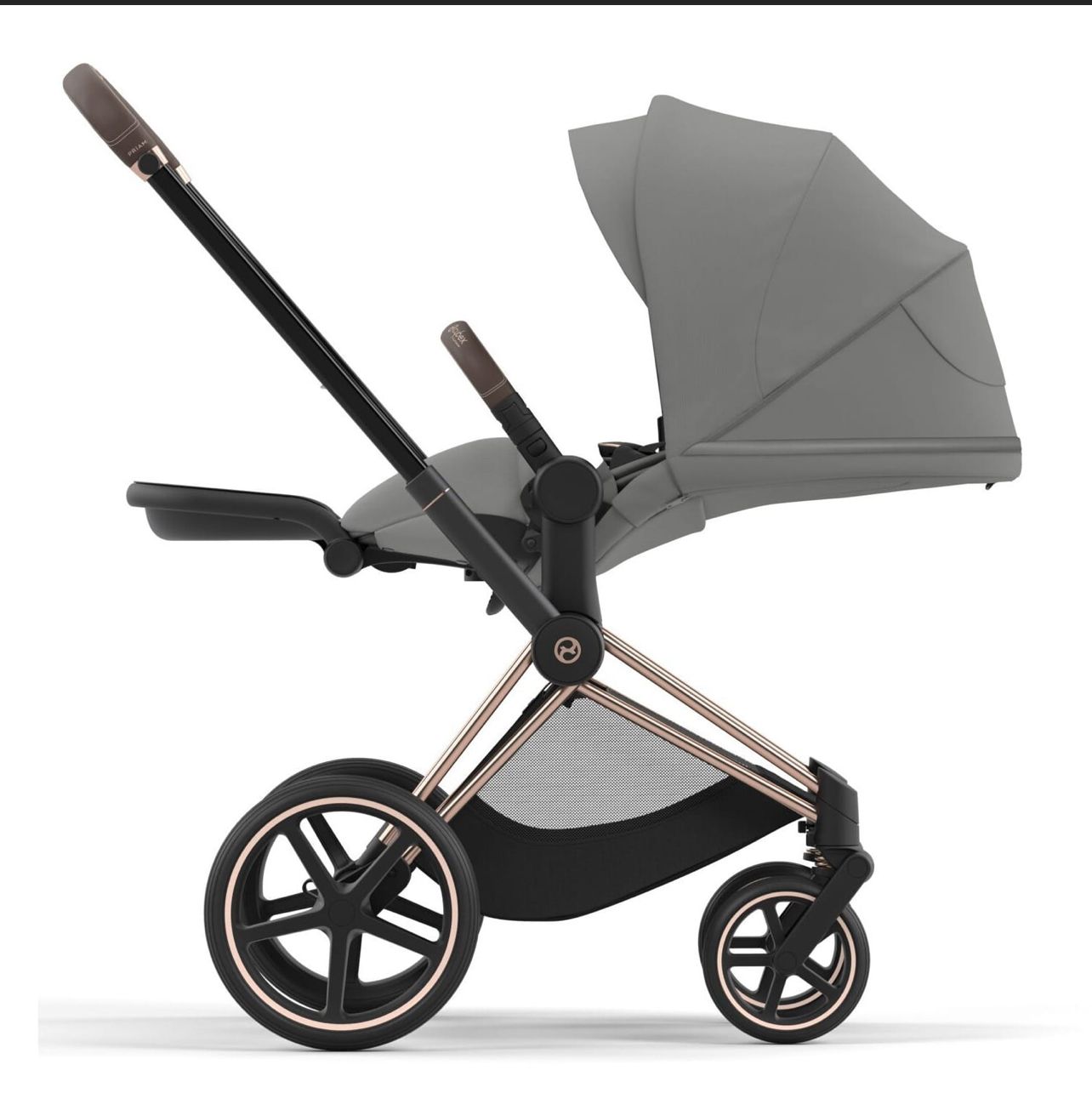 Cybex Priam IV коляска 2 в 1 Grey рама gold