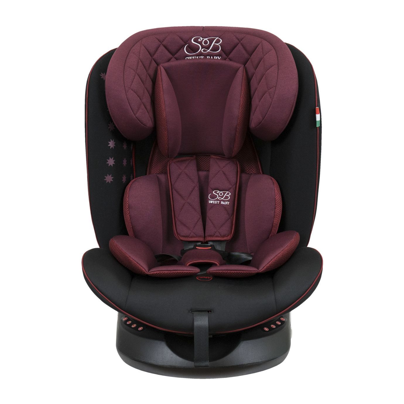 Автокресло группа (0-36) Crosstour 360 SPS Isofix Wine / Black