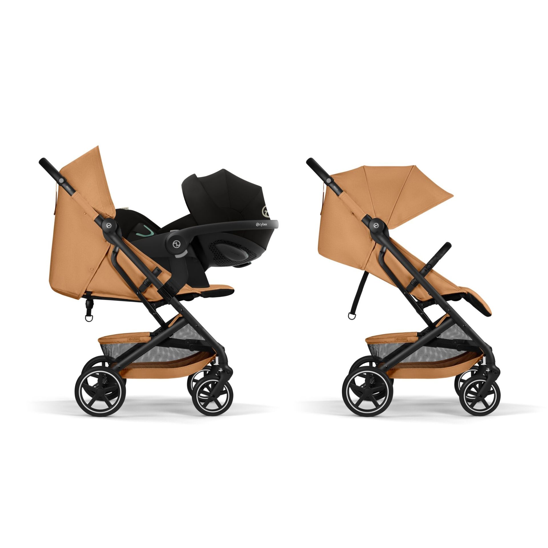 Прогулочная коляска Cybex Beezy 2026 Cinnamon Yellow