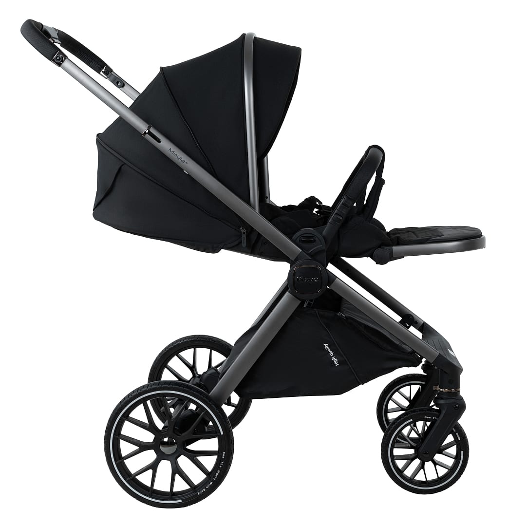 Коляска 2 в 1 Pituso Mayla Plus, Black/Graphite