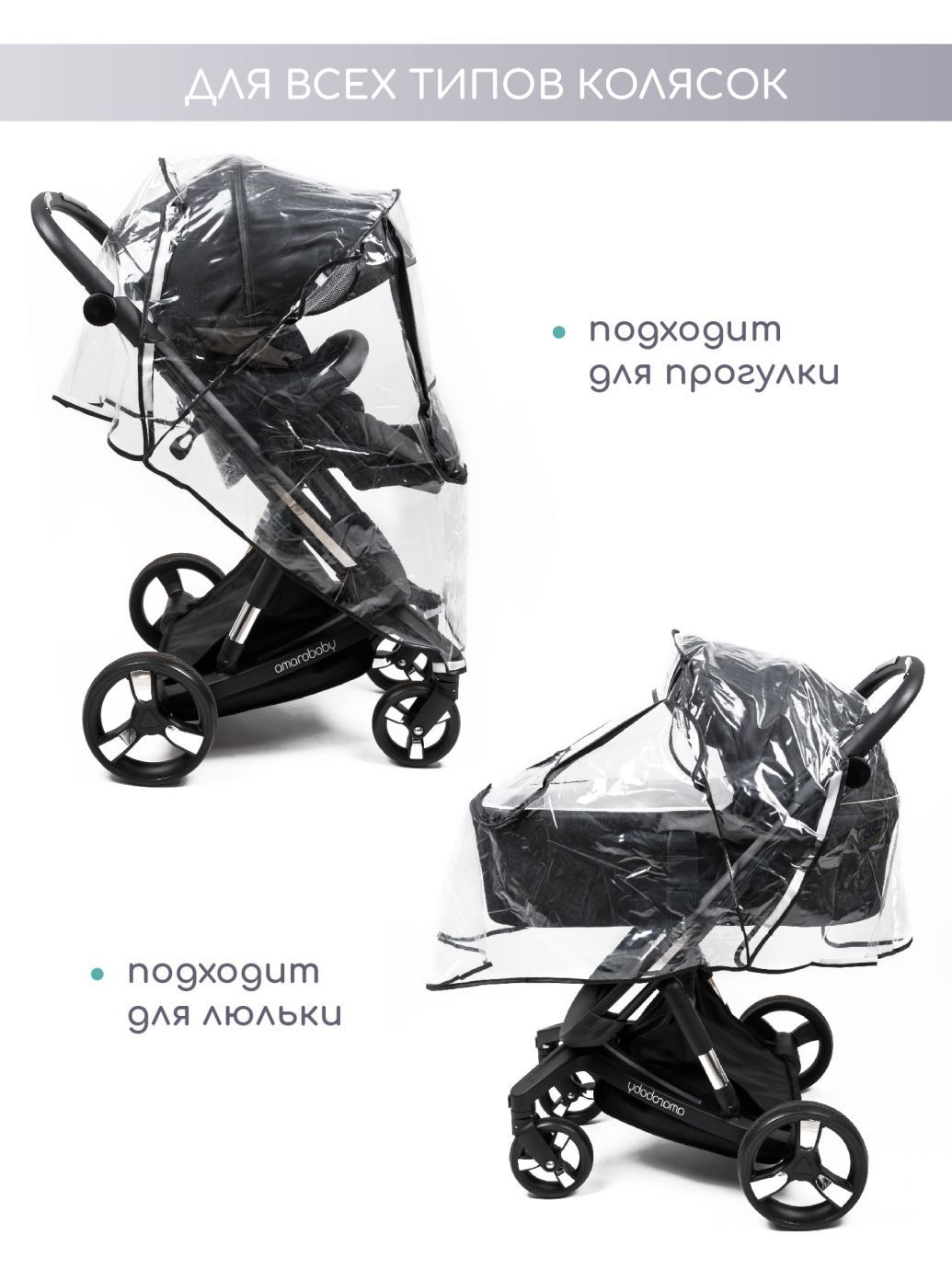 Дождевик для коляски