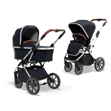 Коляска детская Moon Style 2 в 1 Navy 2022