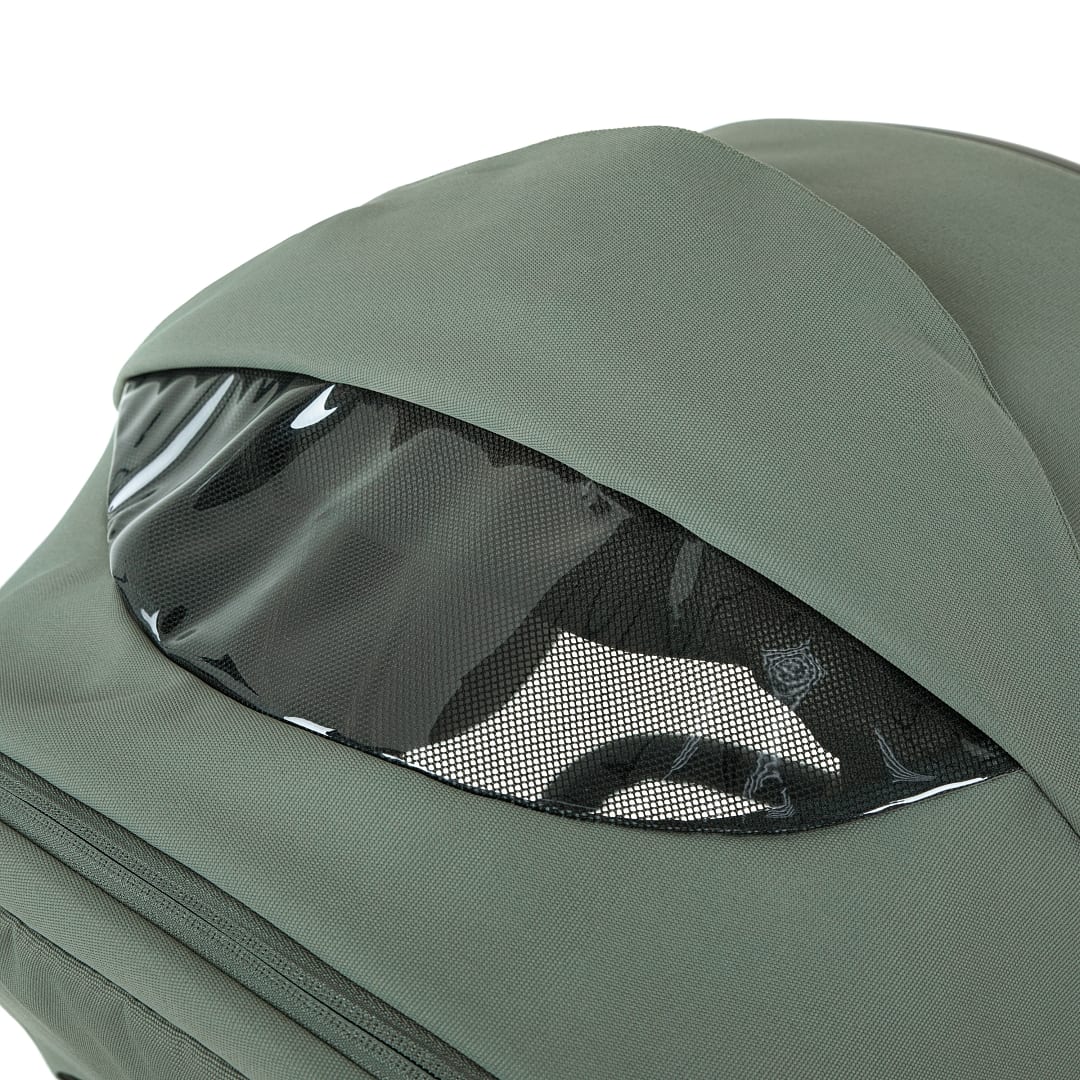 Коляска 2 в1 Teffy короб+прогулка Sage Green/Graphite