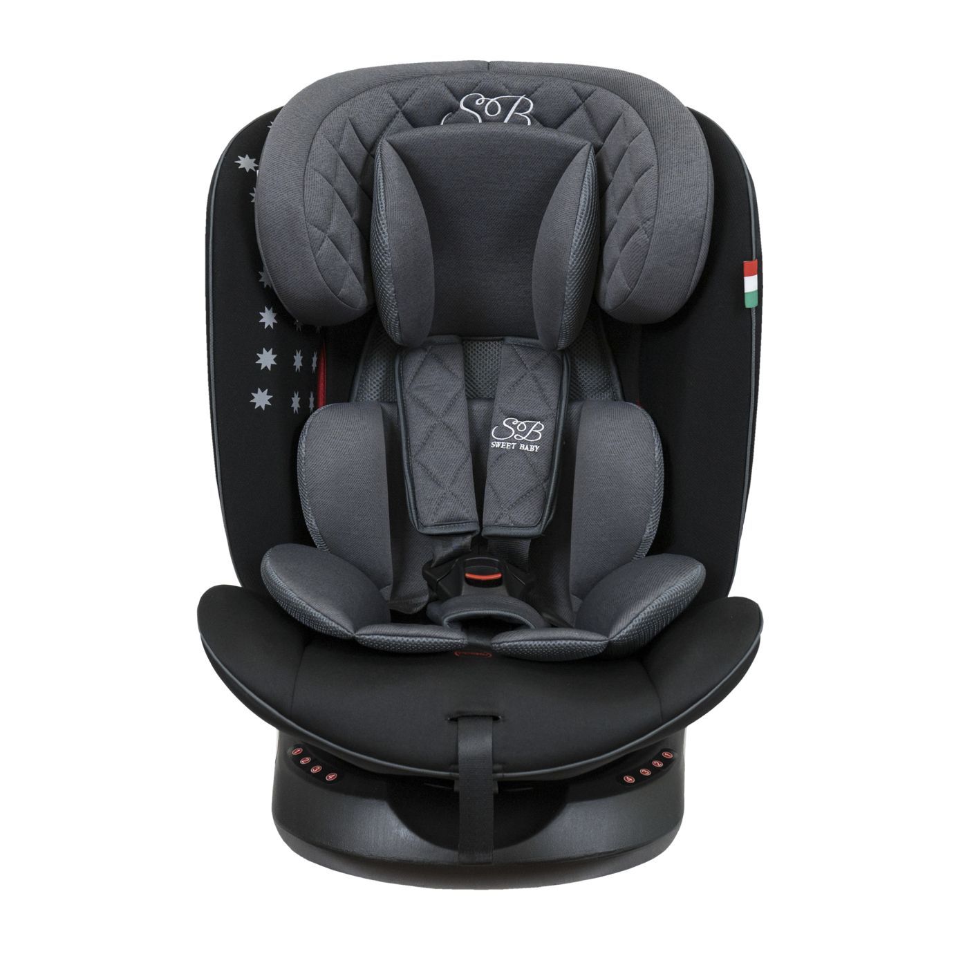 Автокресло группа (0-36) Crosstour 360 SPS Isofix Grey/Black