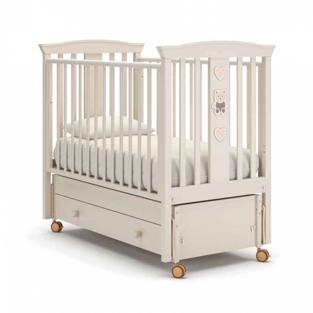 Детская кроватка с продольным маятником Гандылян Тони