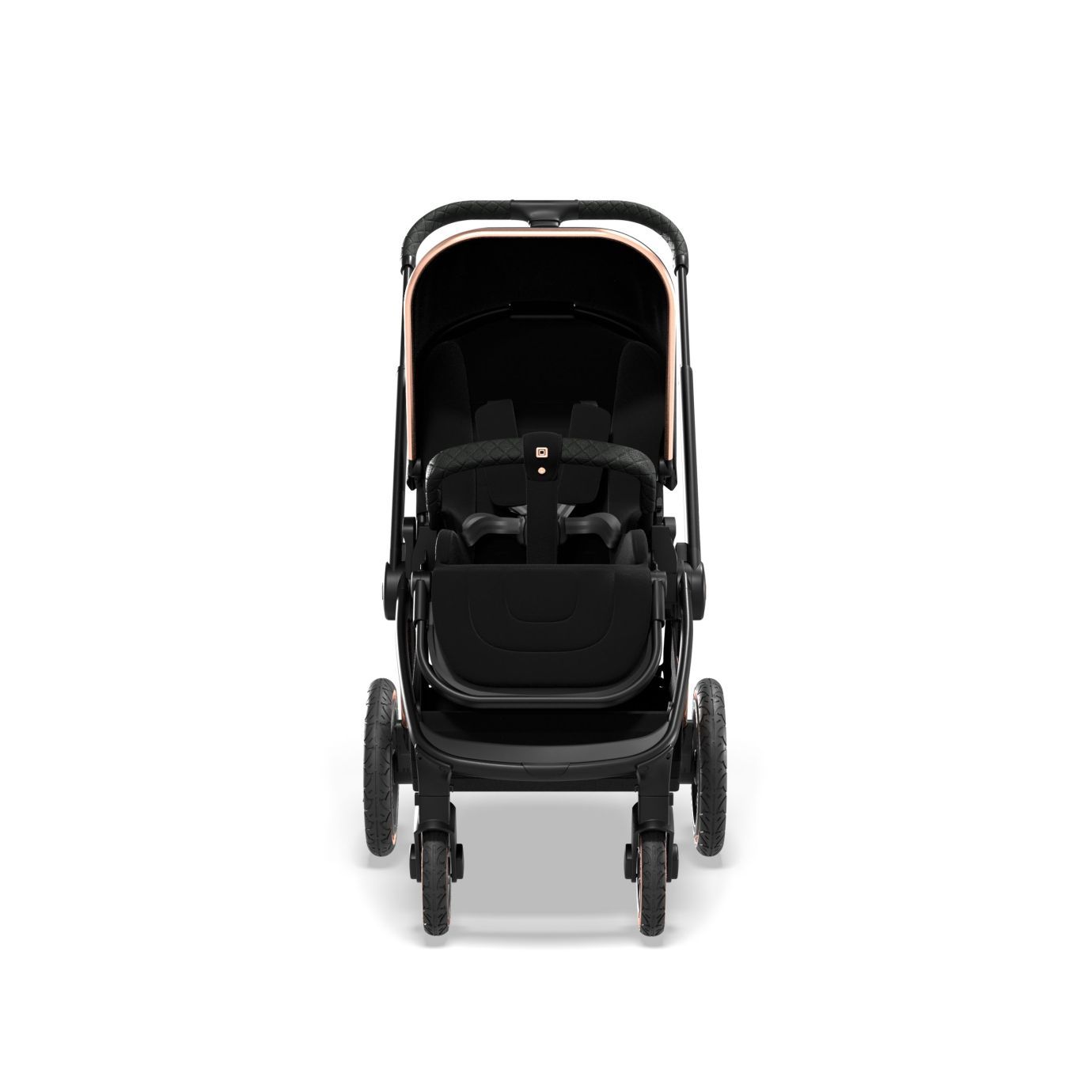 Коляска 2в1 Moon Resea S Rosegold