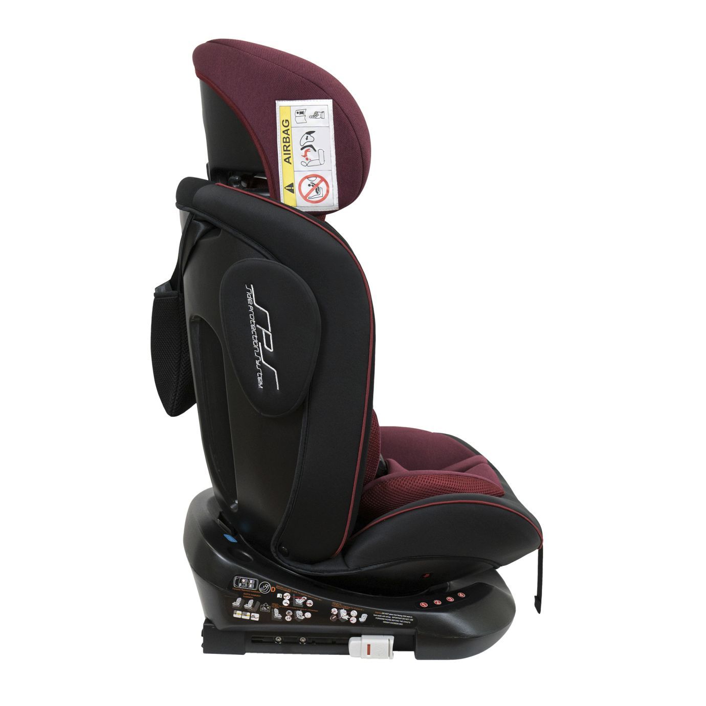 Автокресло группа (0-36) Crosstour 360 SPS Isofix Wine / Black