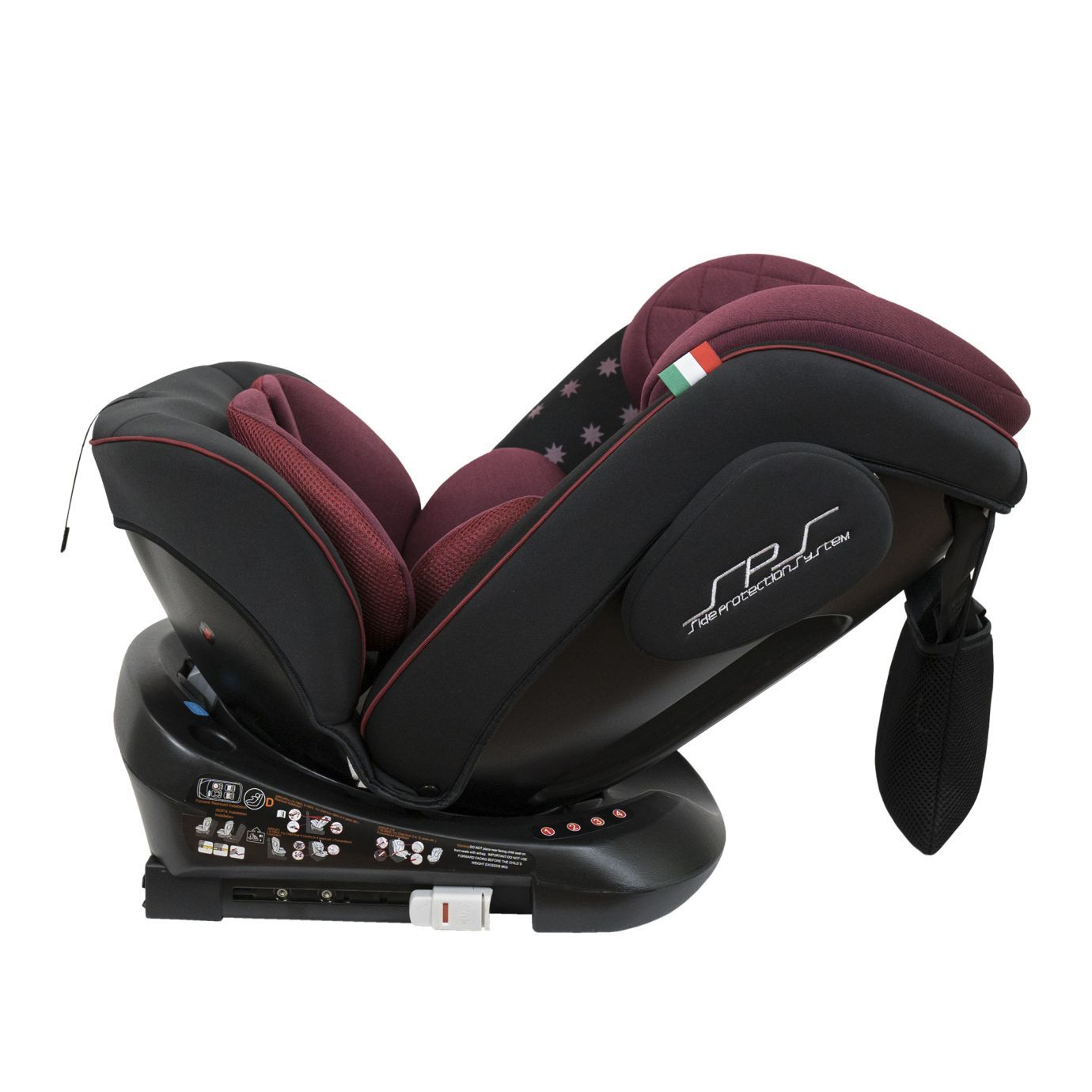 Автокресло группа (0-36) Crosstour 360 SPS Isofix Wine / Black