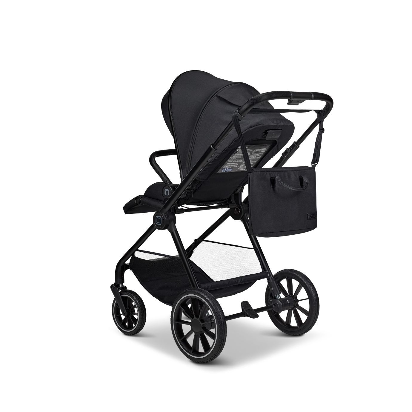 Коляска детская 2в1 Clicc onyx/melange 2025