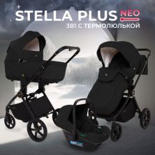 Коляска Sweet Baby Stella Plus Neo Black