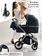 Коляска 3в1 Sweet Baby Verde Blue (Silver Glossy)