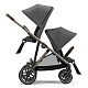 Прогулочная коляска для двойни Cybex Gazelle S BLK 2024