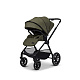 Коляска детская 2в1 Clicc moss/melange 2025