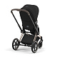 Cybex Priam IV коляска 2 в 1 Deep Black рама gold