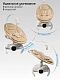 Качели электронные детские Smart swing, бежевый