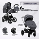 Коляска Sweet Baby Verde Silver Dark Grey
