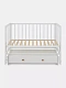 Кроватка Rant Indy Box CLOUD WHITE