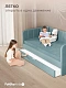 Диван - кровать 160х80 см Crecker ткань Микровелюр