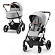 Коляска 3 в 1 Cybex Balios S Lux New 2023 шасси Black