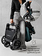 Коляска детская 2 в 1 Amarobaby Motus, бирюзовый