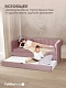 Диван - кровать 160х80 см Crecker ткань Микровелюр