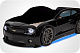 Кровать машина объемная (3d) EVO "Camaro" черная