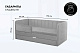 Диван - кровать 160х80 см Crecker ткань Микровелюр
