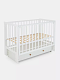 Кроватка Rant Indy Box CLOUD WHITE
