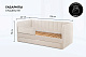 Диван - кровать 160х80 см Crecker ткань Микровелюр