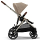 Прогулочная коляска для двойни Cybex Gazelle S BLK 2024