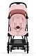 Cybex Coya Matt Black Peach Pink с дождевиком