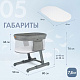 Приставная кроватка Accanto Bonta