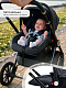 Коляска 3в1 Sweet Baby Verde Blue (Black Glossy)