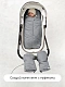 Конверт стеганый детский зимний Amarobaby HEAT, серый 85 размер