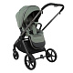 Коляска 2 в1 Teffy короб+прогулка Sage Green/Graphite